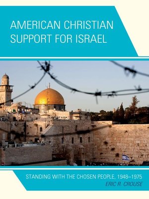 cover image of American Christian Support for Israel
